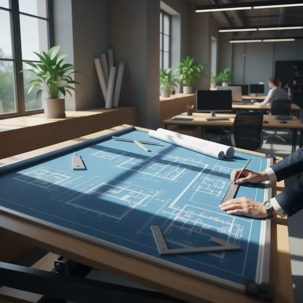 Blueprint drafting